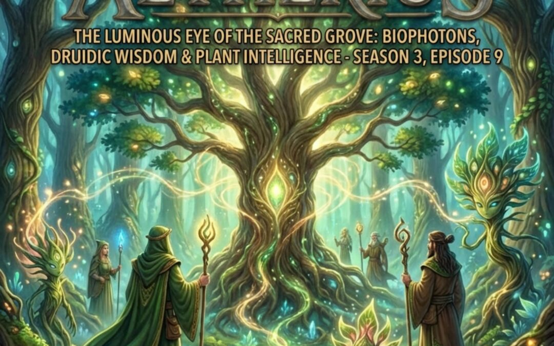 S3E9: The Luminous Eye of the Sacred Grove: Biophotons, Druidic Wisdom & Plant Intelligence