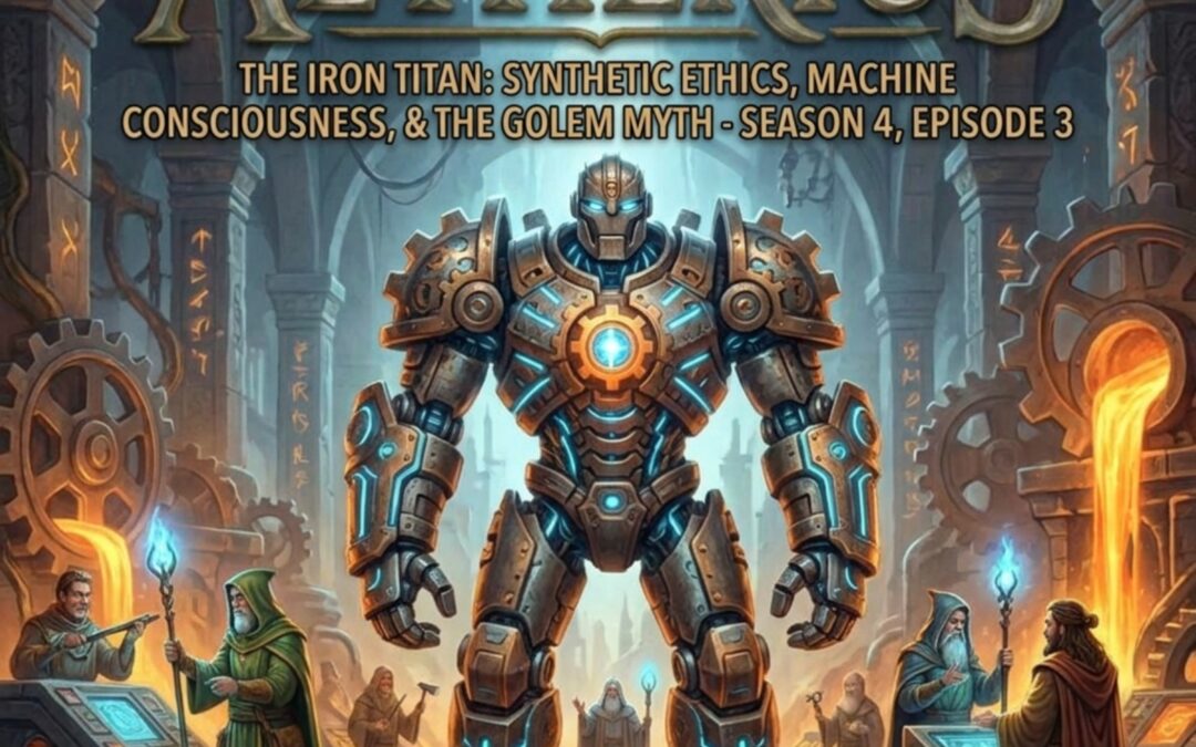 S4E3: The Iron Titan: Synthetic Ethics, Machine Consciousness, and the Golem Myth