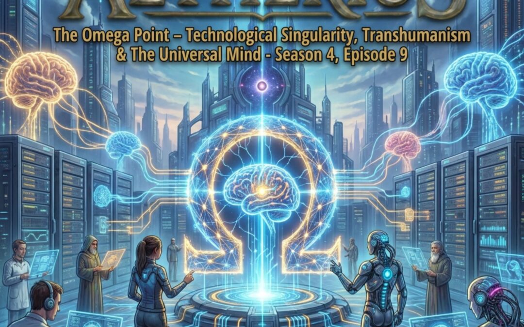 S4E9: The Omega Point – Technological Singularity, Transhumanism & The Universal Mind